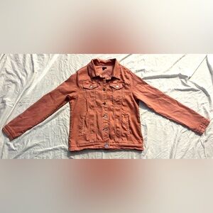 Coco+Carmen Women's Pink Cotton Blend Jacket Size S/M